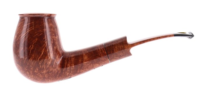 Pipa Amorelli *** 3 STELLE BUSBY liscia marrone shape magnum bent egg 9mm