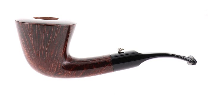 Pipa L'Anatra dalle Uova d'Oro 2 UOVA 00 liscia marrone shape dublin semicurva