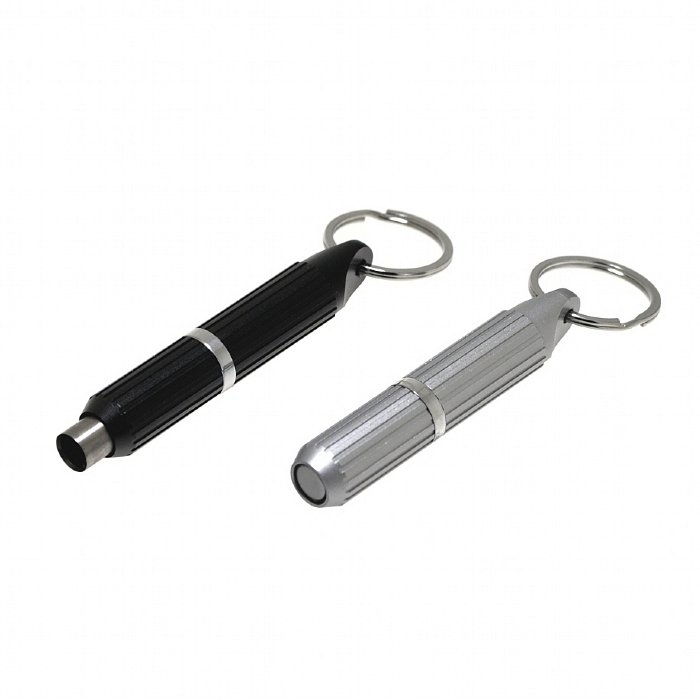 Lubinski - Buca Sigari ZEPPELIN 8mm Cromato con PortaChiavi