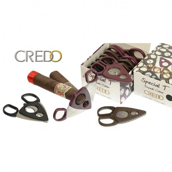 Lubinski - Taglia Sigari - Forbice CREDO Special Torpedo NERO