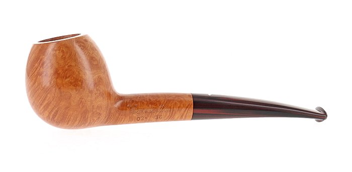 Pipa Caminetto 02.36 liscia chiara shape prince semicurva