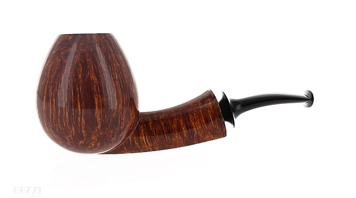 Pipa Piero Vitale *** 3 STELLE liscia marrone shape apple egg semicurva