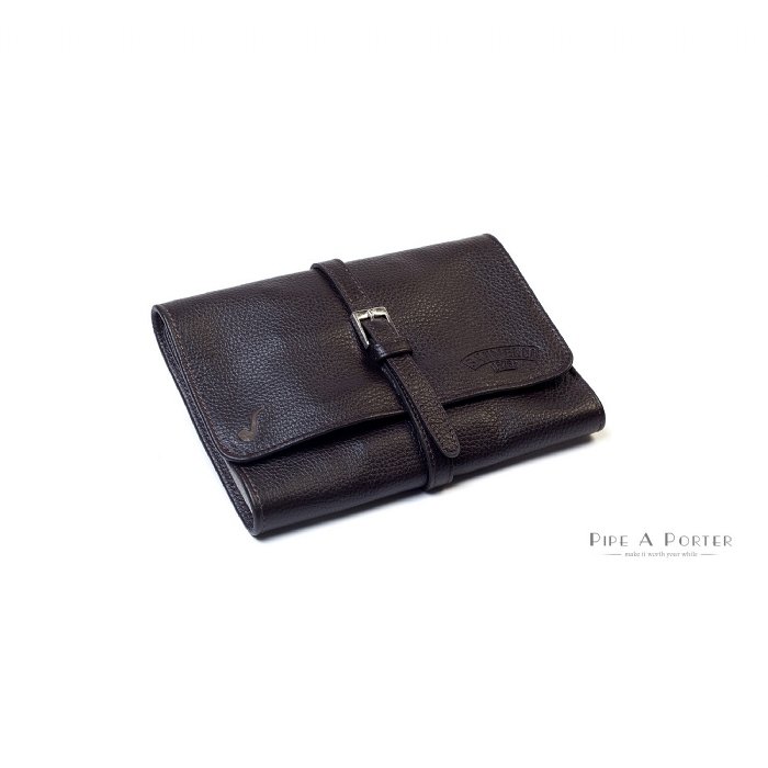 Savinelli - Porta Pipe e Accessori da Viaggio in Pelle MARRONE