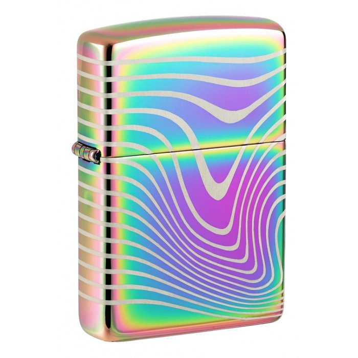 Zippo - Wavy Pattern Design 360