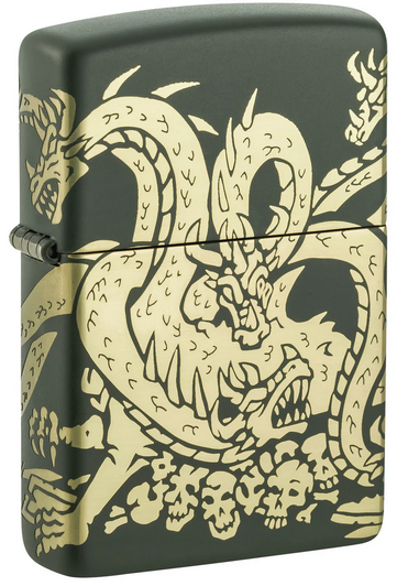 Zippo - 360° Laser - Dragon Design