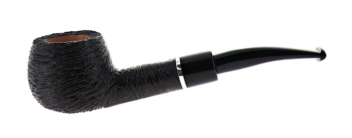 Pipa Savinelli OTELLO 315 KS rusticata nera shape prince 6mm