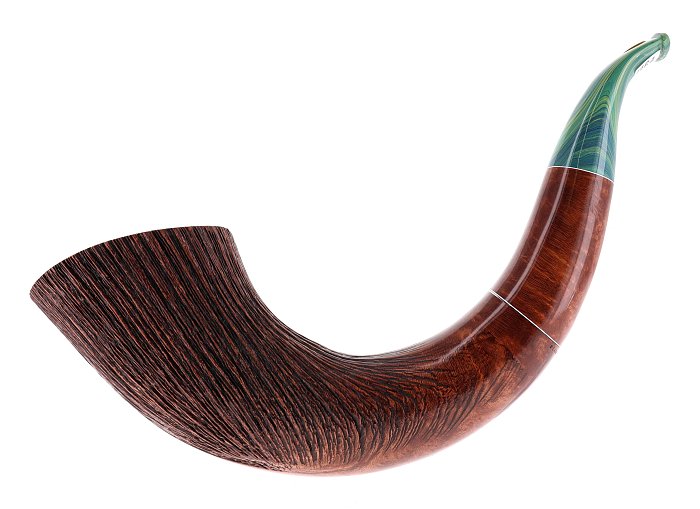 Pipa Amorelli **** 4 STELLE EXTRAORDINAIRE PENNA DI SAN MICHELE shape freehand magnum oliphant 9mm