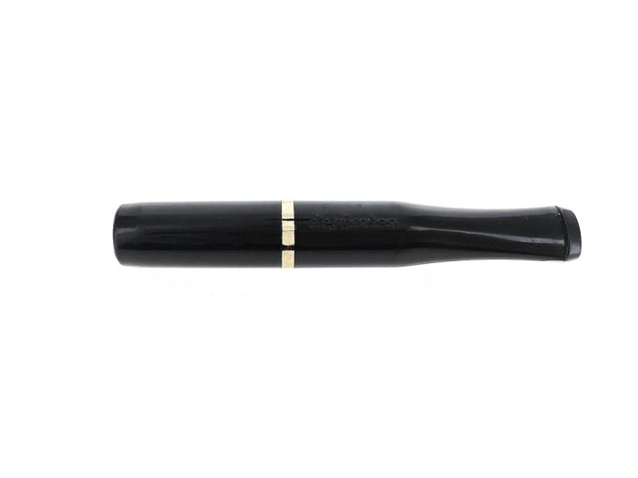 Denicotea - Bocchino per sigaretta Nero-Oro- Filtro 9 mm