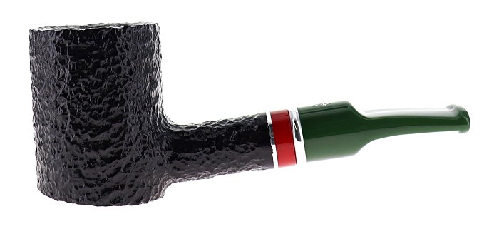 Pipa SAVINELLI St. Nicholas 2025 311 KS rusticata shape stand up cherrywood poker - FIltro 6mm - Edizione Limitata