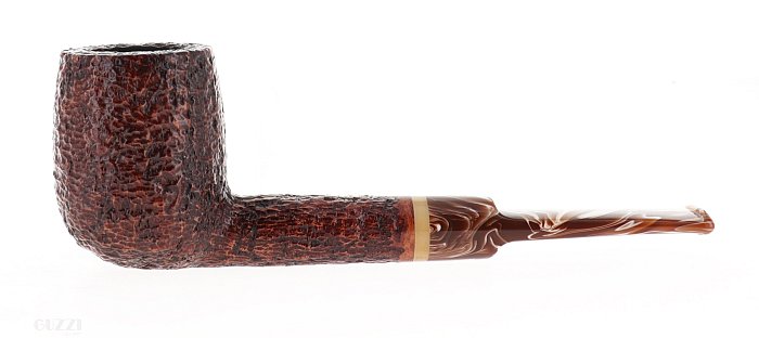 Pipa Savinelli Dolomiti 114 KS rusticata marrone shape billiard filtro 6mm