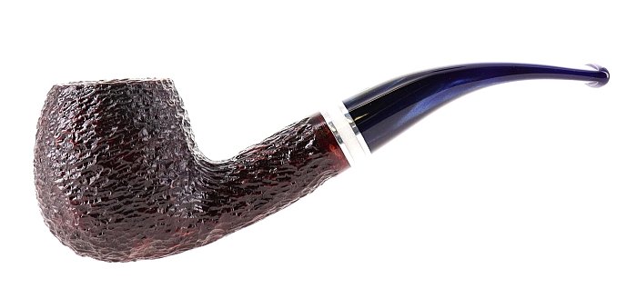 Pipa SAVINELLI ST. NICHOLAS 2023 626 rusticata shape half bent apple 9mm Edizione Limitata