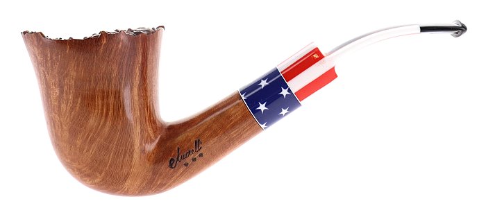 Pipa Amorelli *** 3 STELLE PATRIOT liscia chiara shape bent dublin barktop