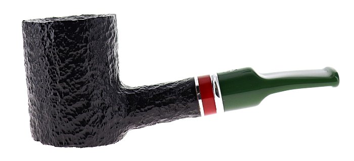 Pipa SAVINELLI St. Nicholas 2025 311 KS rusticata shape stand up cherrywood poker - FIltro 9mm - Edizione Limitata