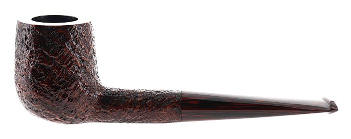 Pipa Dunhill 4103 CUMBERLAND sabbiata marrone shape stand up billiard
