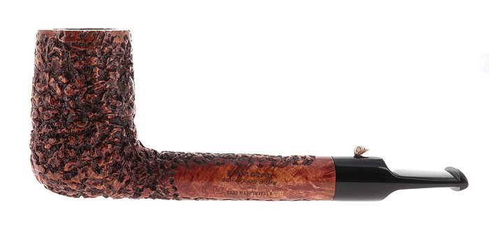 Pipa L'Anatra dalle Uova d'Oro RUSTICATA marrone shape chimney lovat