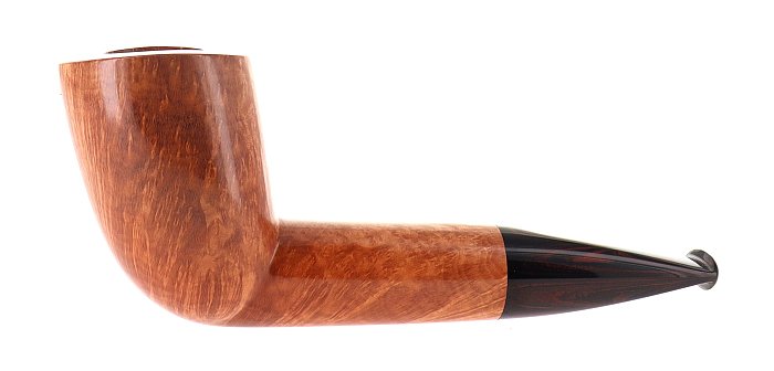 Pipa BACIGALUPI BANDIERA REVERSE CALABASH liscia fiammata shape magnum canted dublin