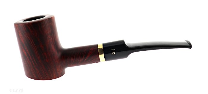 Pipa Stanwell DE LUXE BROWN POLISH 207 liscia marrone matte shape cherrywood poker 9mm