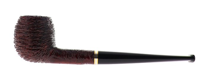 Pipa Savinelli Petite new 202E 2025, rusticata bordeaux, shape Piccola Apple dritta, filtro 3mm