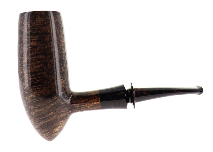 Pipa LA BIOTA liscia marrone shape chimney egg