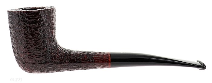 Pipa Savinelli - Kit Prima Pipa One 404, Rusticata Shape Semicurva - Filtro 6mm