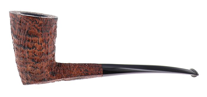 Pipa REGINA SCARLATTA SABBIATA brown/black contrast shape freehand skater semicurva