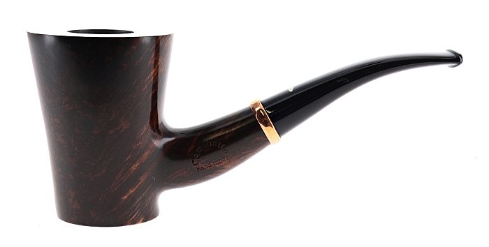 Pipa Caminetto EVENT 2026 liscia marrone shape stand up cherrywood poker