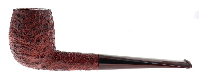 Pipa REGINA SCARLATTA GIADA sabbiata red black contrast shape billiard