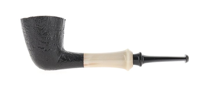 Pipa BRENTEGANI SABBIATA nera shape straight dublin