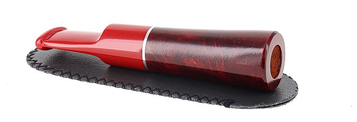 Fuma Toscani - Bocchino in Metacrilato e Radica con Filtro 9mm - ROSSO