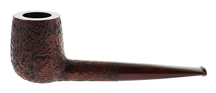 Pipa Dunhill CUMBERLAND 4103 sabbiata marrone shape stand up billiard