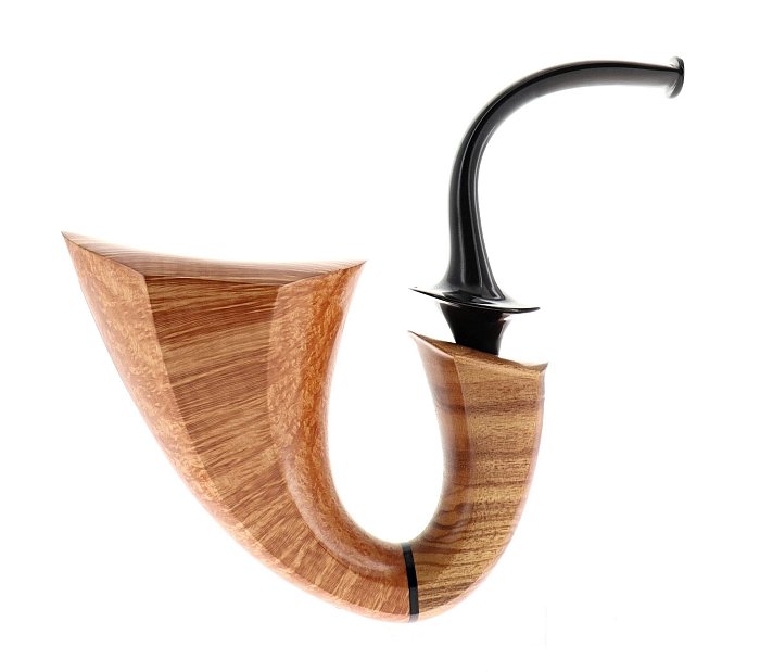 Pipa Piero Vitale 1 SOLE liscia fiammata shape freehand
