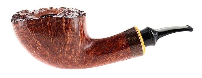 Pipa WINSLOW GRADO C liscia marrone shape magnum stand up freehand barktop