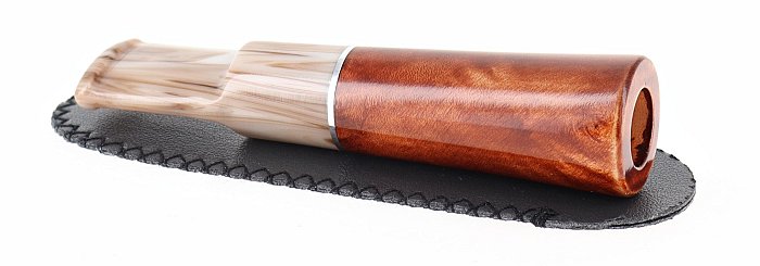 Fuma Toscani - Bocchino in Metacrilato e Radica con Filtro 9mm - MARBLE