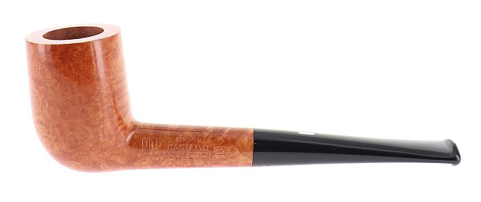 Pipa Castello COLLECTION KKK OCCHIO DI PERNICE liscia chiara shape petite billiard